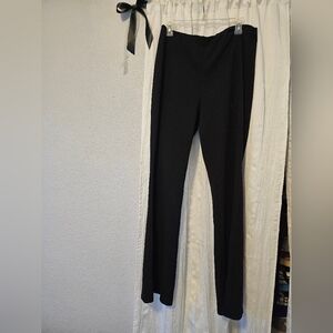 H&M Elegant Black Wide Leg Pants